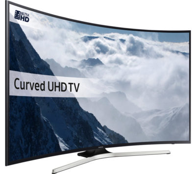 49  SAMSUNG  UE49KU6100 Smart 4K Ultra HD HDR  Curved LED TV